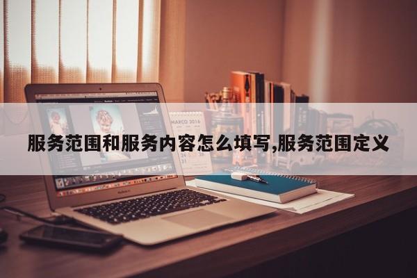 服务范围和服务内容怎么填写,服务范围定义